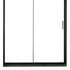 72" X 60" Aluminum And Tempered Glass Shower Door