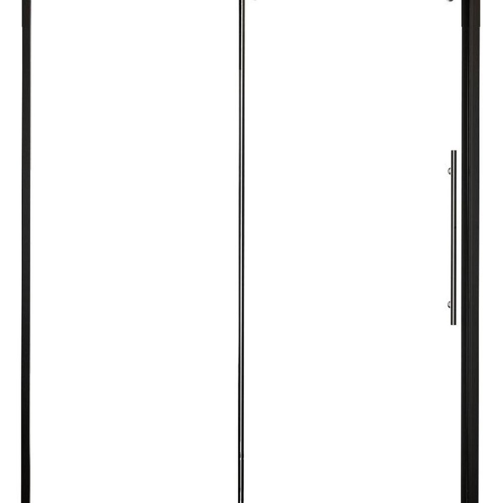 72" X 60" Tempered Glass Shower Door