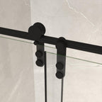 76" X 54" Tempered Glass Shower Door