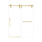76" X 44" Tempered Glass Shower Door