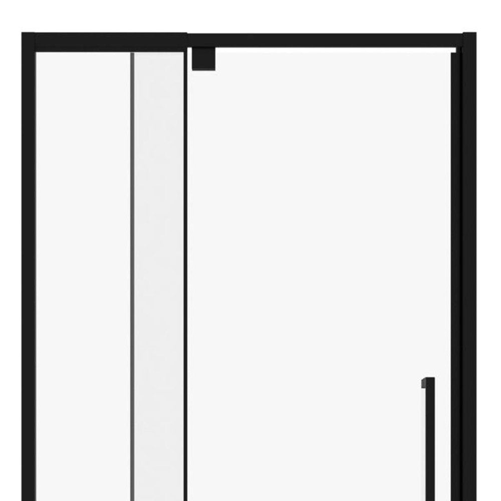 72" X 44" Aluminum and Tempered Glass Shower Door
