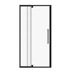 72" X 44" Aluminum and Tempered Glass Shower Door