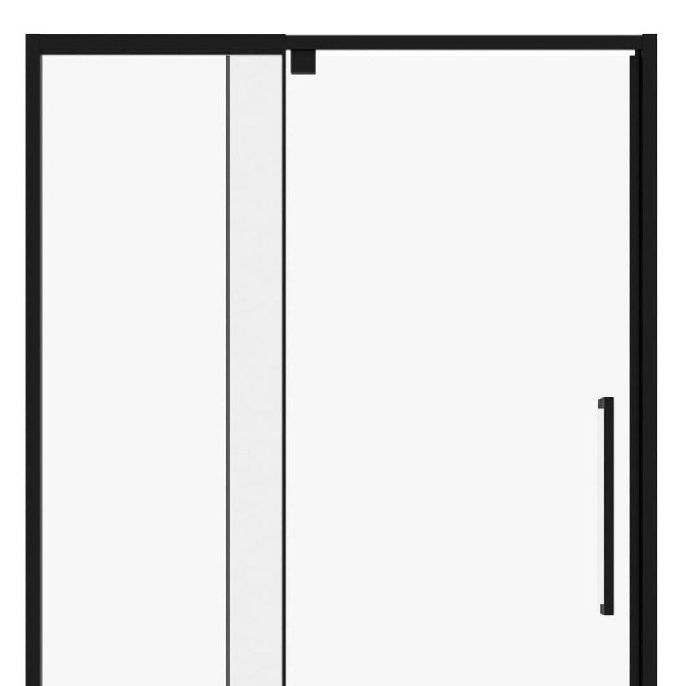 72" X 60" Aluminum and Tempered Glass Shower Door