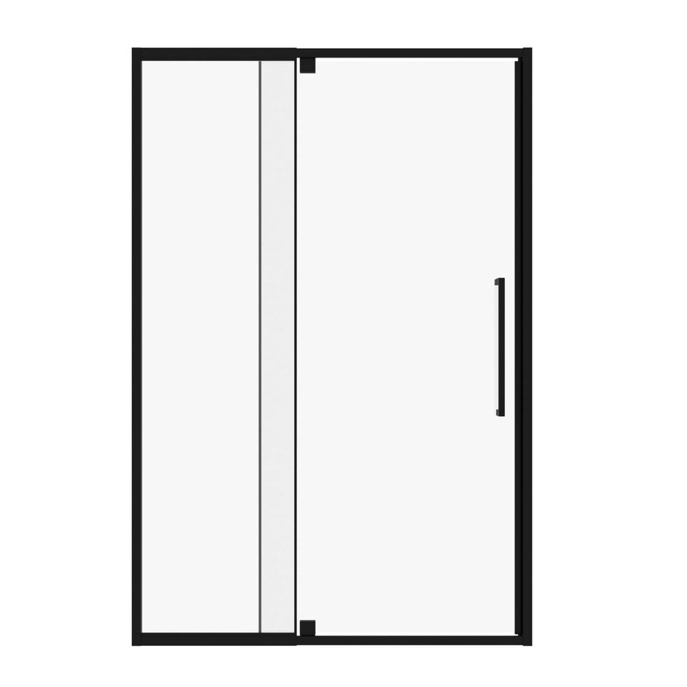 72" X 60" Aluminum and Tempered Glass Shower Door