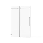 72" X 48" Tempered Glass Shower Door