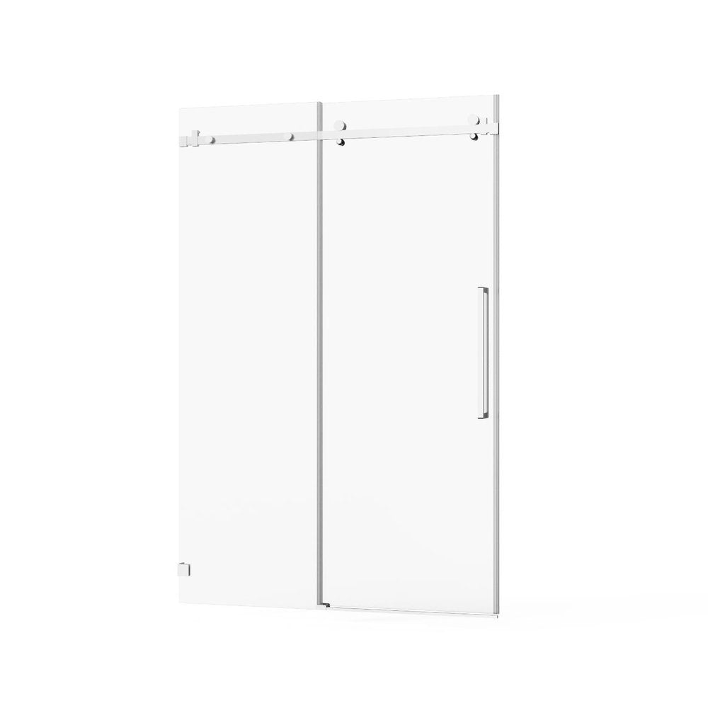 72" X 48" Tempered Glass Shower Door