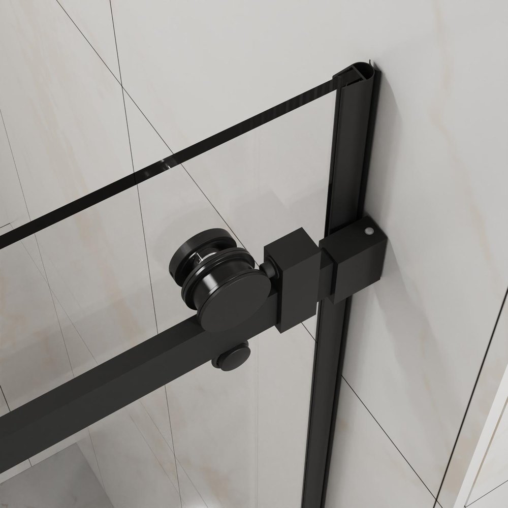 72" X 60" Tempered Glass Shower Door