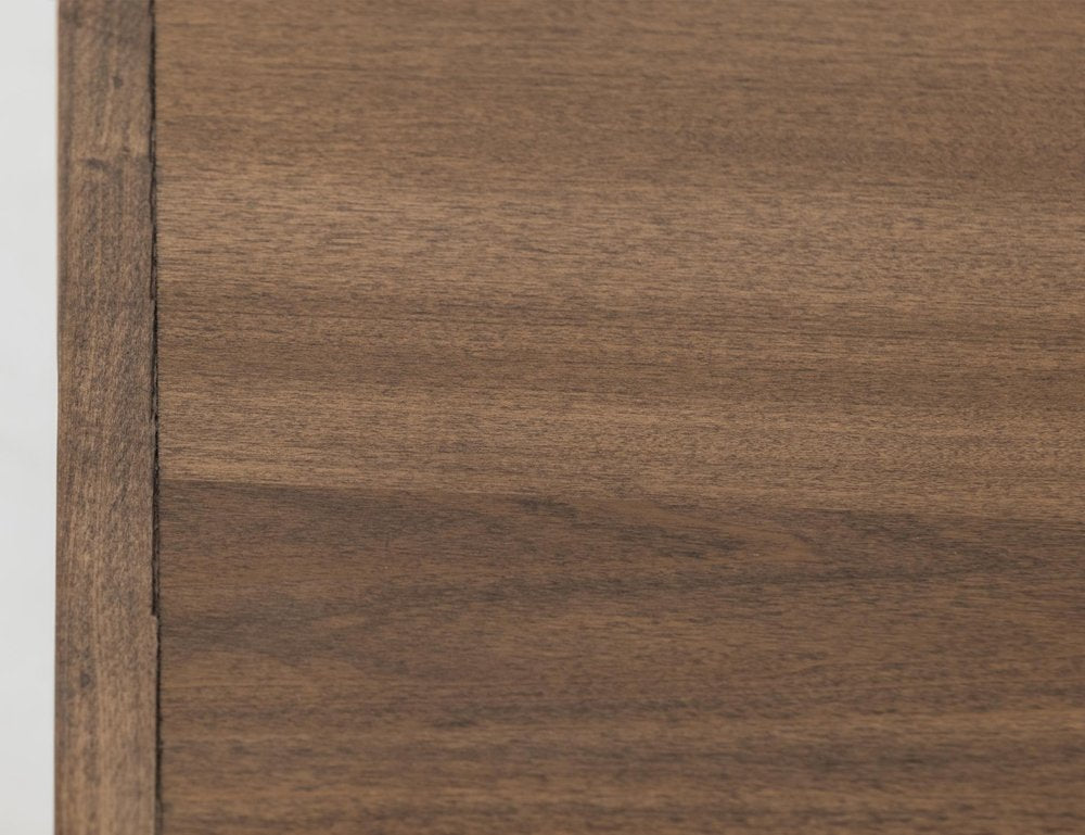 54" Blue And Brown Distressed Wood Sideboard With Two Glass Doors
