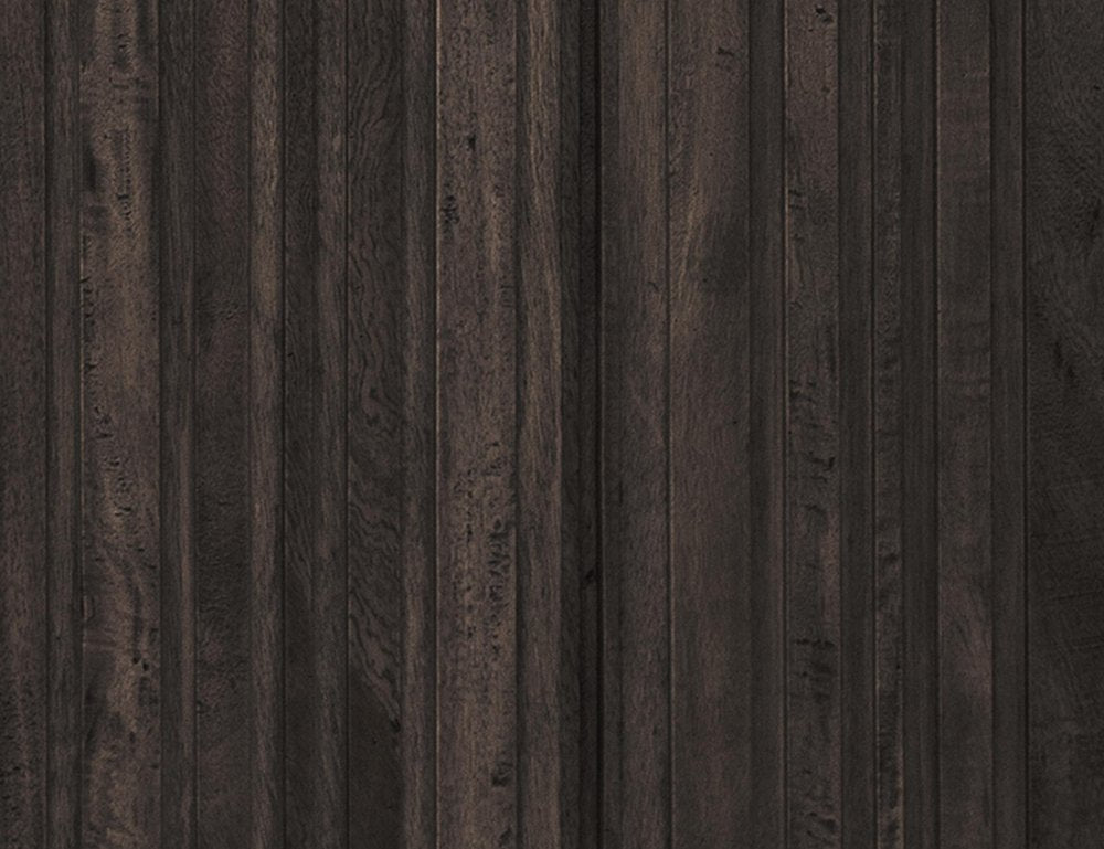 61" Black Distressed Wood Sideboard With Four Doors