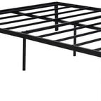 Black Steel Full Bed Frame