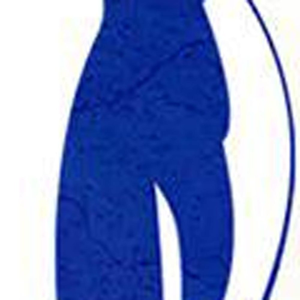 4" x 4" Blue Vinyl Arabesque Peel And Stick Removable Tiles