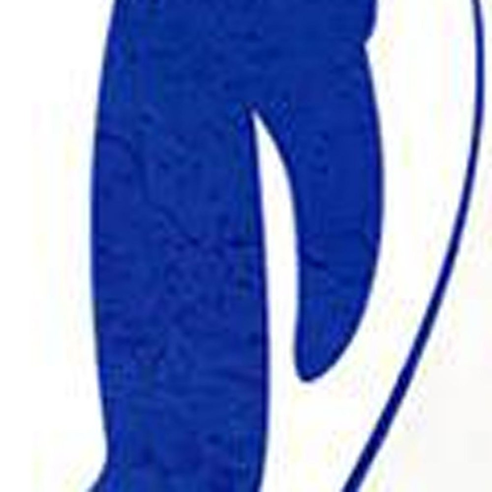 7" x 7" Blue Vinyl Arabesque Peel And Stick Removable Tiles