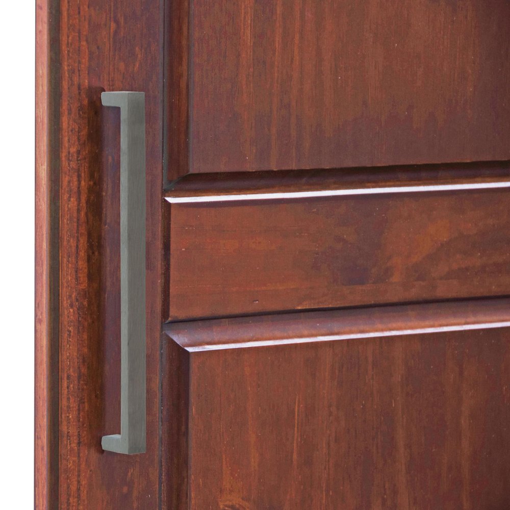 72" Coffee Solid Wood Three Door Three Drawer Combo Dresser