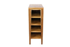 12" Light Brown Solid Wood Freestanding Bathroom Vanity