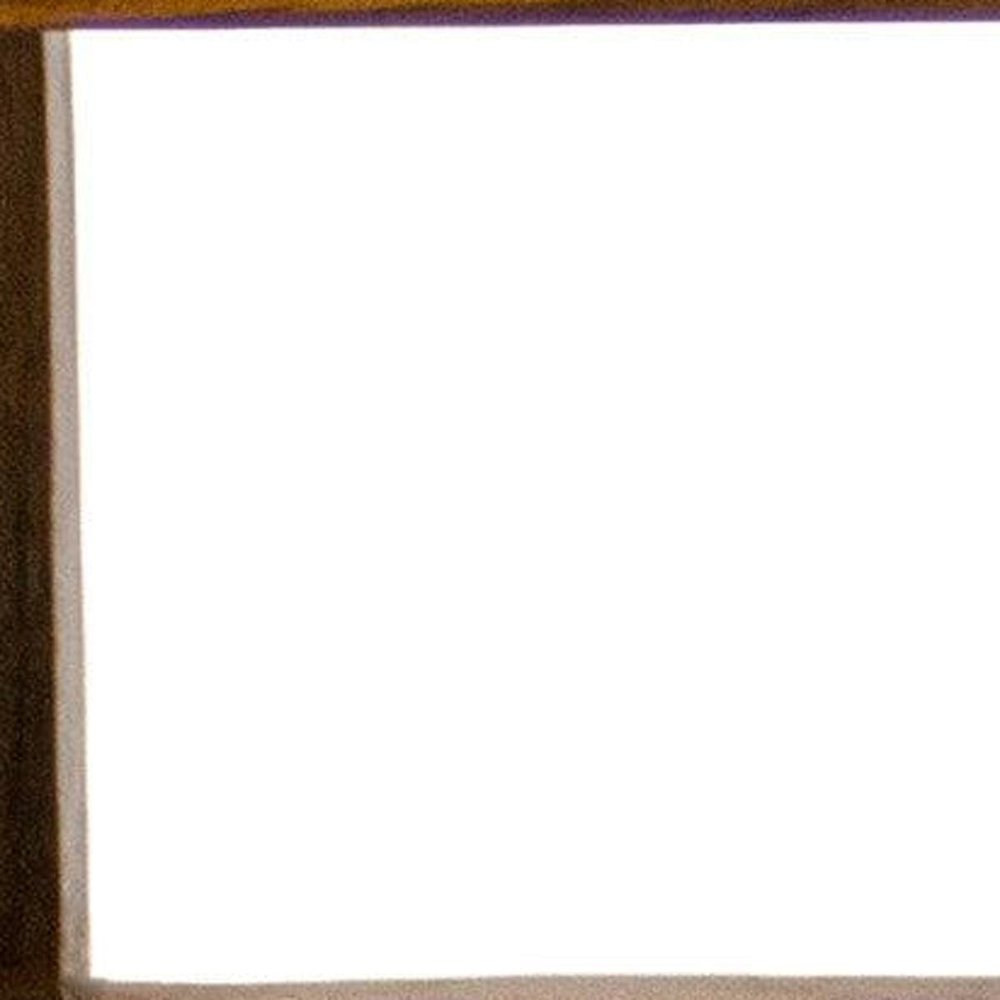 14" Brown Solid Wood Bathroom Shelves