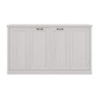 Natural Solid Wood Twin Murphy Bed