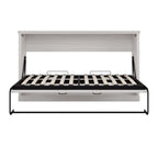 Natural Solid Wood Twin Murphy Bed