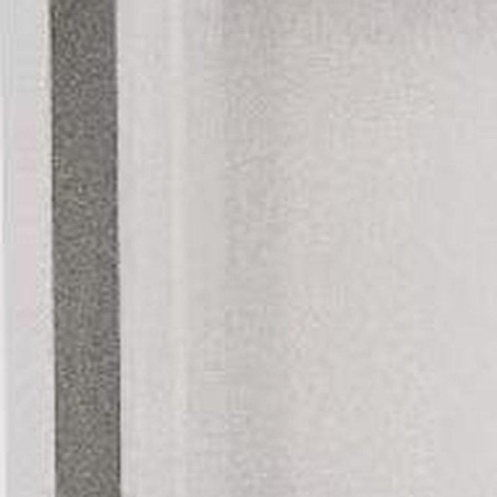 5" White Glass Wall Mounted No Textural Detailing Three Door Medicine Cabinet