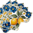 4" x 4" Yellow Vinyl Arabesque Peel And Stick Removable Tiles