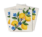4" x 4" Yellow Vinyl Arabesque Peel And Stick Removable Tiles