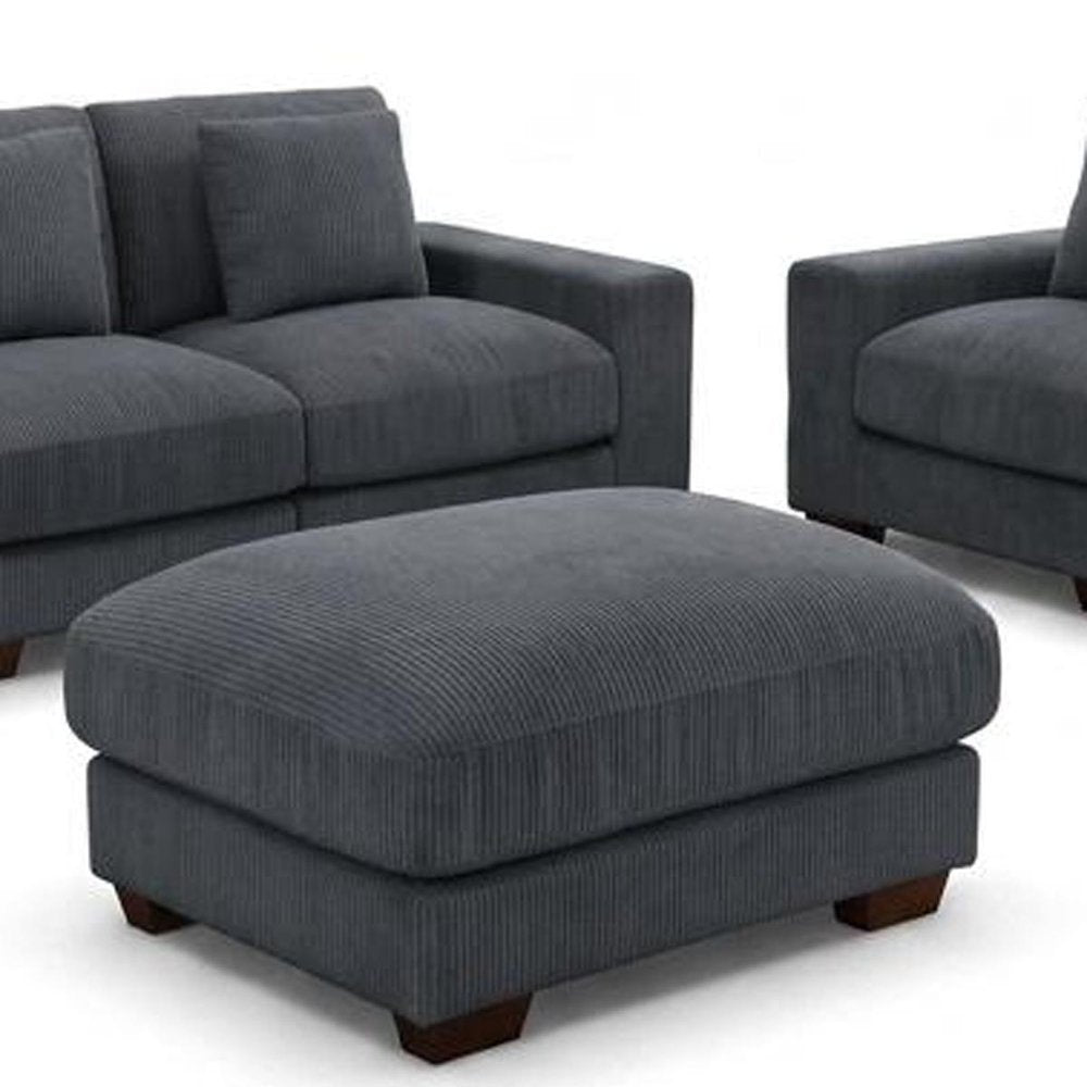 Modular L Shaped Six Piece Corner Sectional With Ottoman