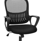 Black Swivel Rolling Office Chair