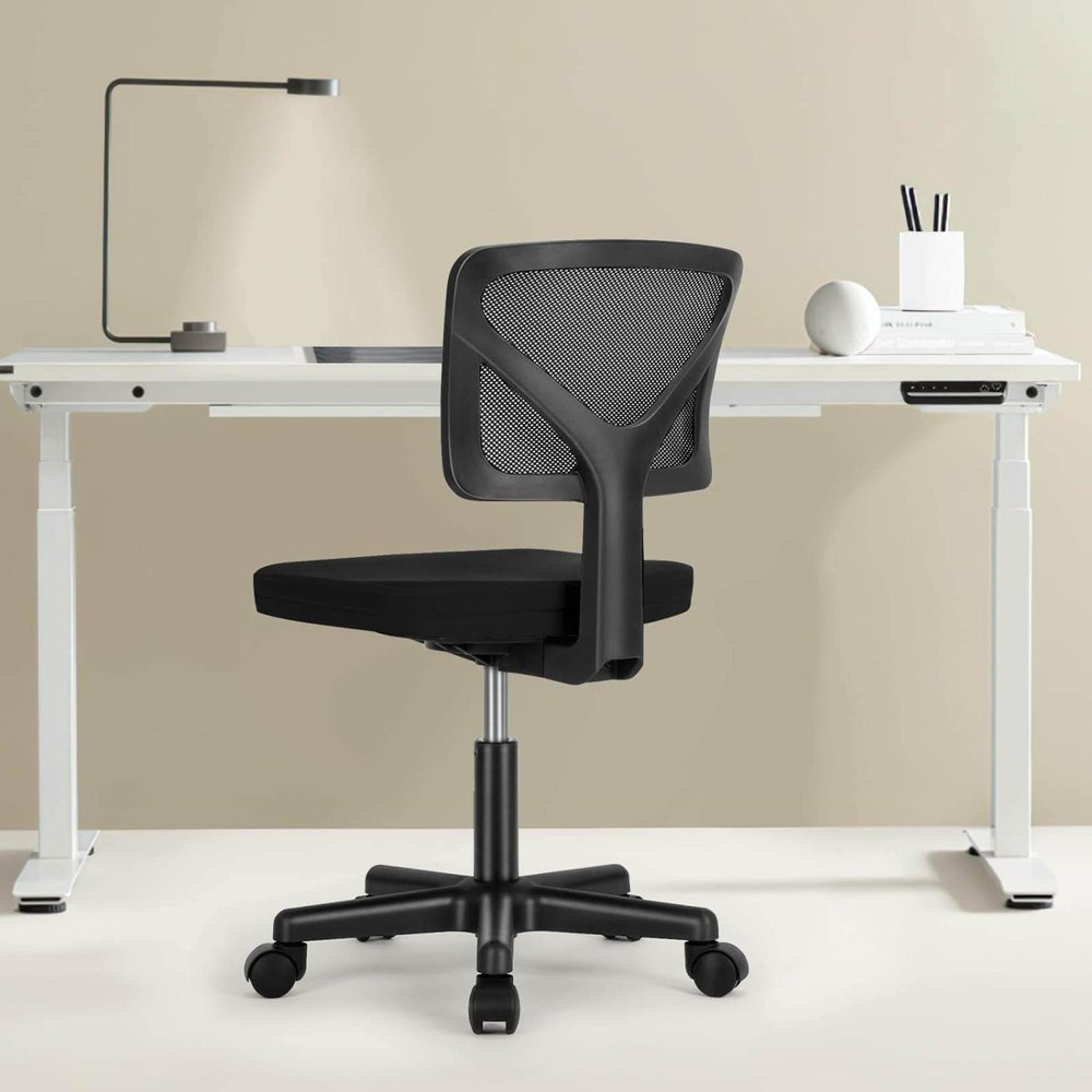 Black Swivel Rolling Office Chair