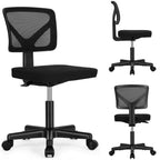 Black Swivel Rolling Office Chair