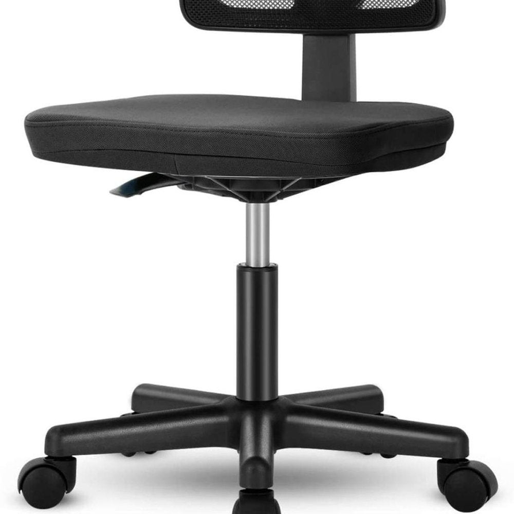 Black Swivel Rolling Office Chair