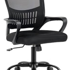 Black Swivel Rolling Office Chair