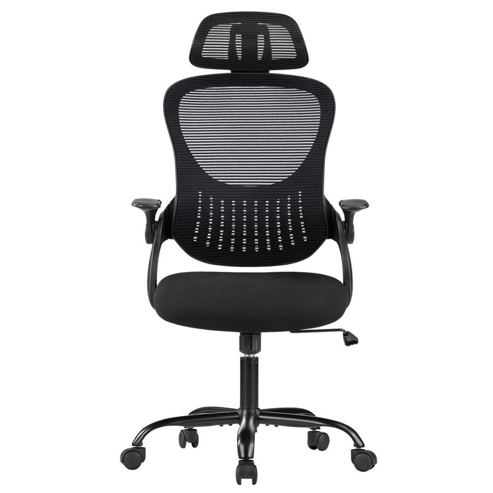Black Swivel Rolling Office Chair