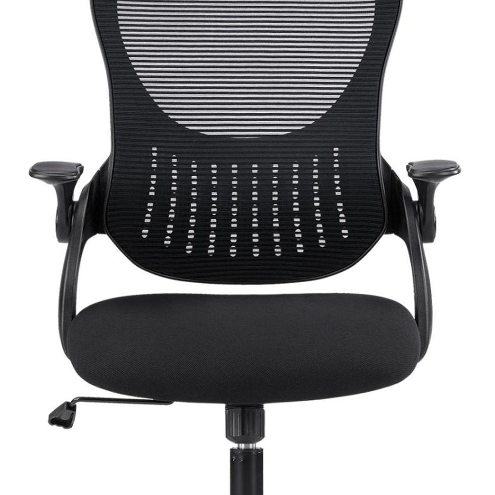 Black Swivel Rolling Office Chair