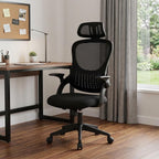 Black Swivel Rolling Office Chair
