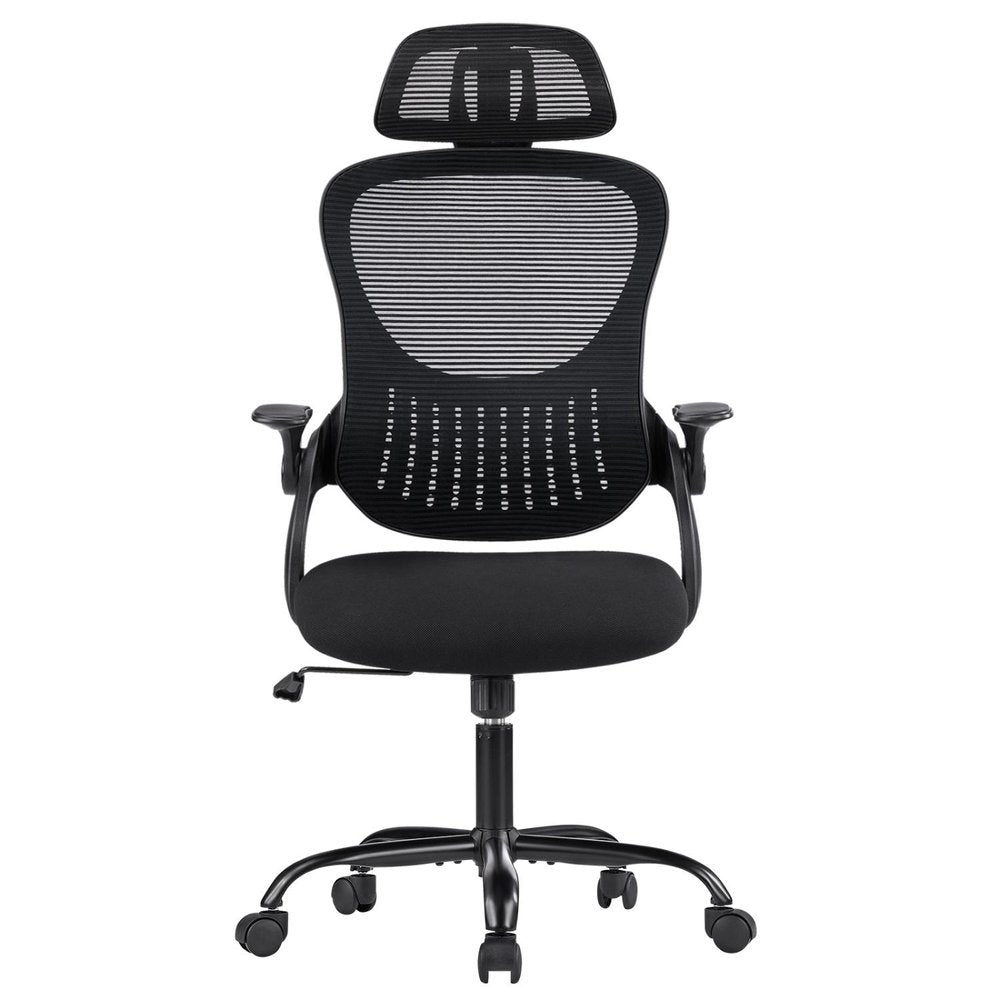 Black Swivel Rolling Office Chair