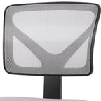 Gray And Black Swivel Rolling Office Chair