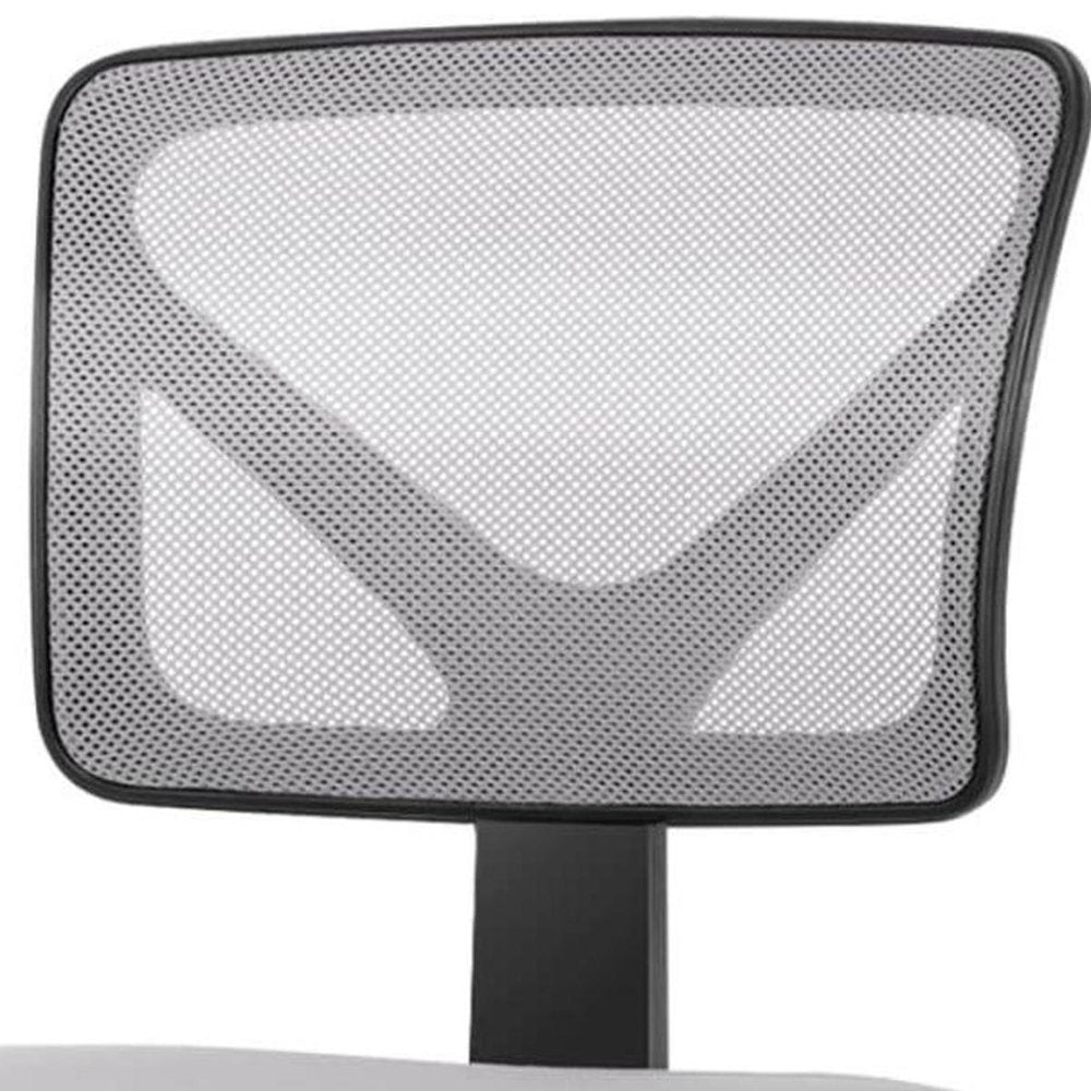 Gray And Black Swivel Rolling Office Chair