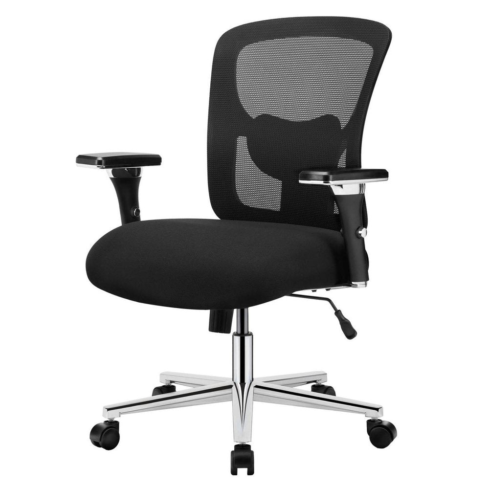 Black Swivel Rolling Office Chair