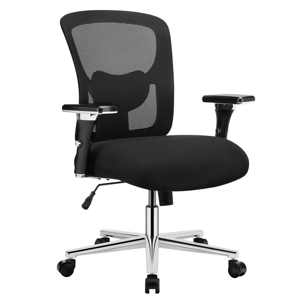 Black Swivel Rolling Office Chair