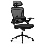 Black Swivel Rolling Office Chair