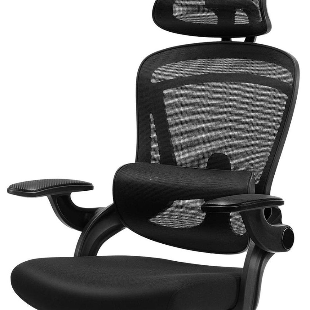 Black Swivel Rolling Office Chair