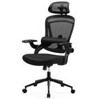 Black Swivel Rolling Office Chair