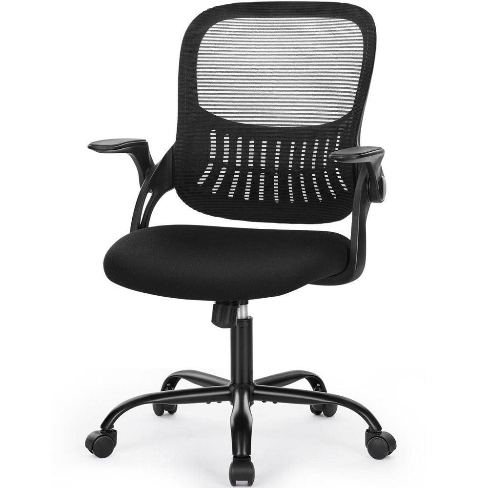 Black Swivel Rolling Office Chair