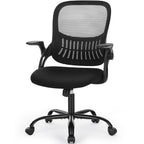 Black Swivel Rolling Office Chair