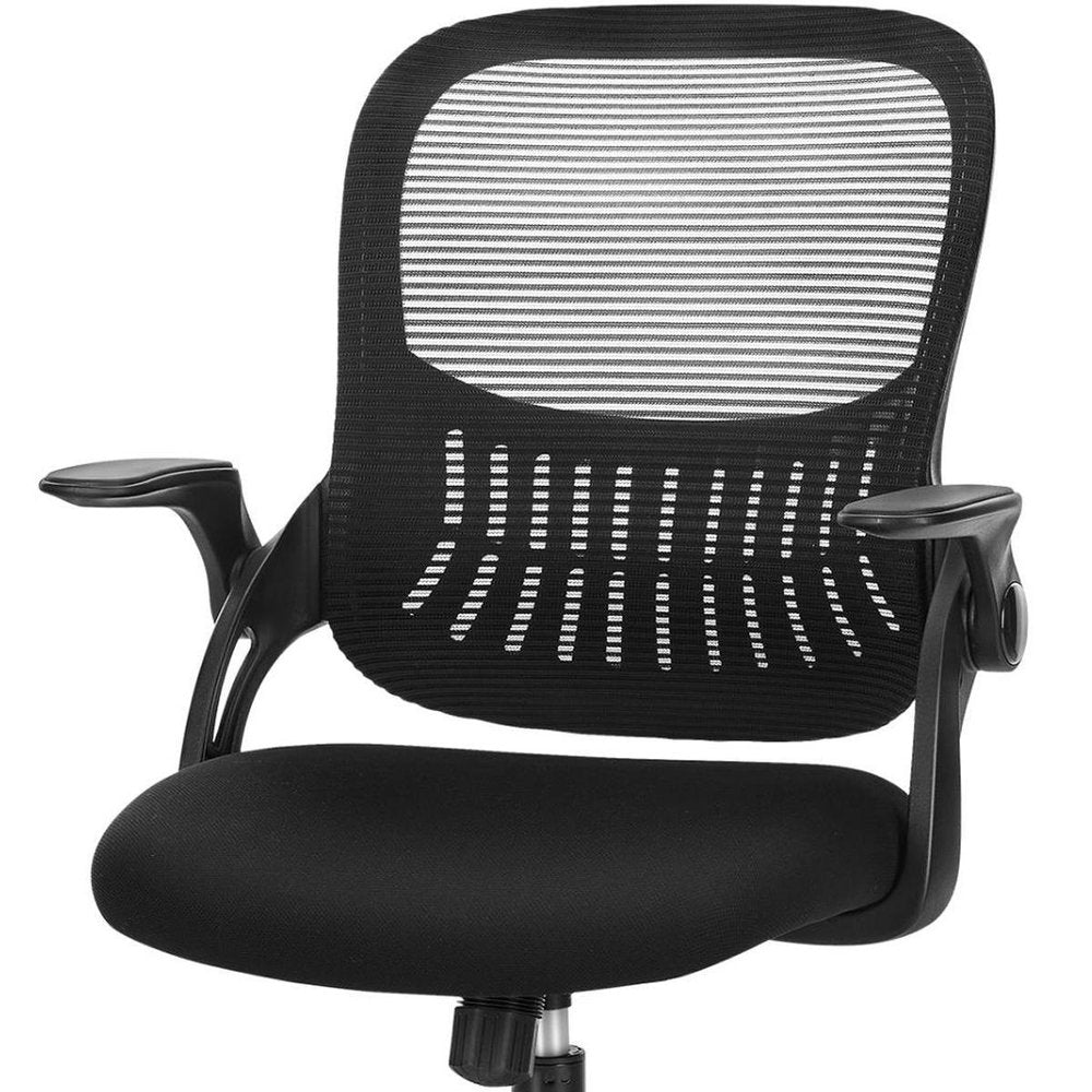 Black Swivel Rolling Office Chair