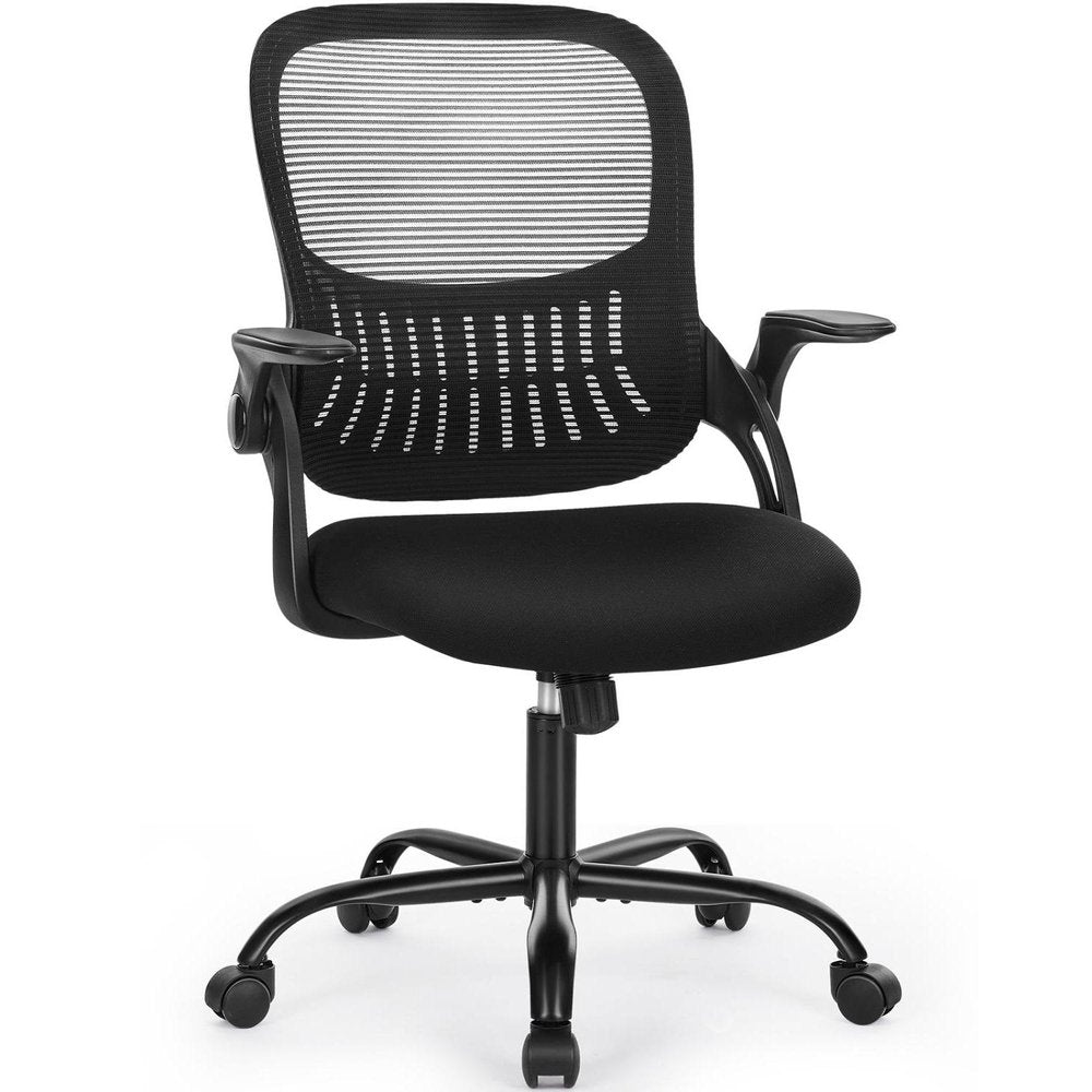 Black Swivel Rolling Office Chair