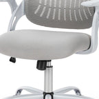 Gray Swivel Rolling Office Chair
