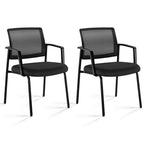 Set of Two Black Conference Office Chair