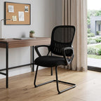 Set of Two Black Conference Office Chair