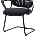 Set of Two Black Conference Office Chair