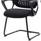 Set of Two Black Conference Office Chair